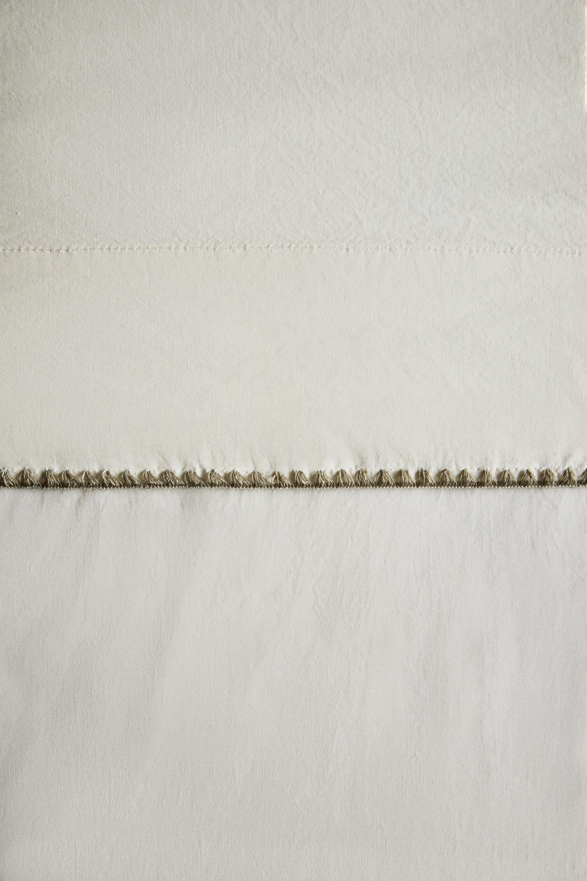 KIDS’ COTTON SHELL STITCH FLAT SHEET